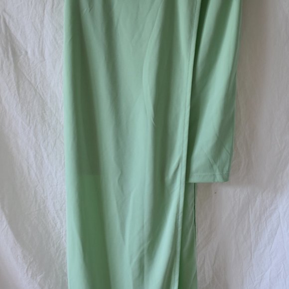 ASOS Mint Green Asymmetrical One Shoulder Dress - Picture 5 of 8